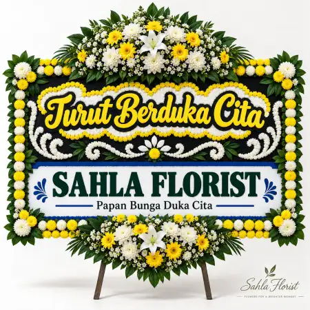 Papan Bunga Duka Lengkong